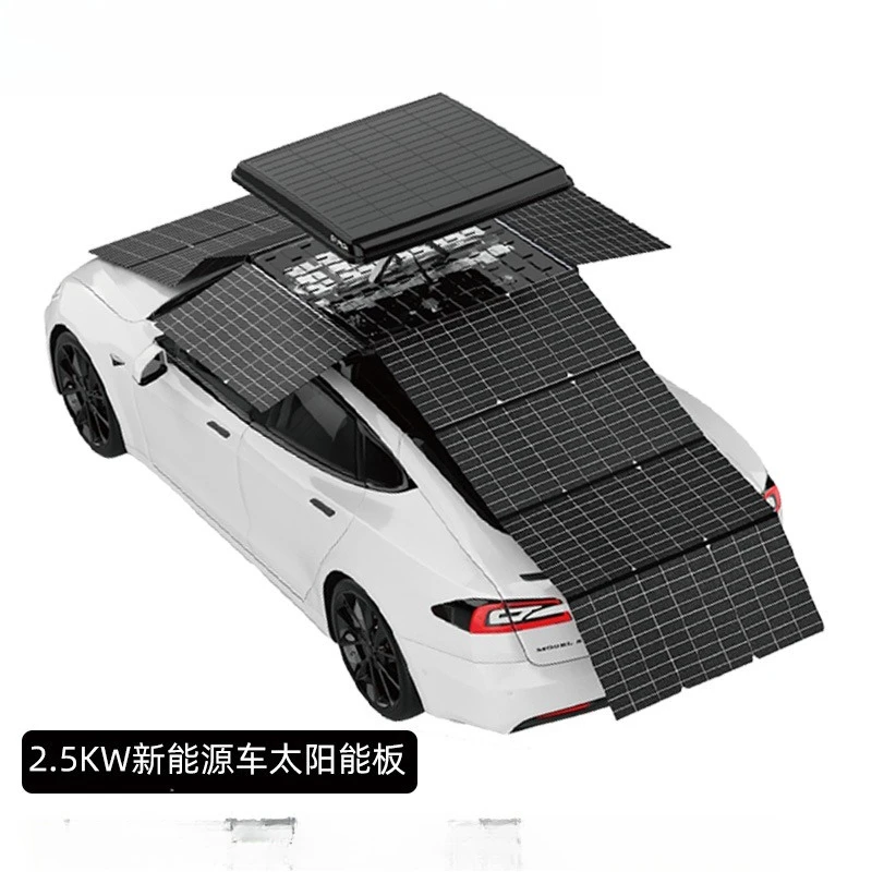 1600W solar folding panel, energy storage power supply, high-efficiency portable charging for new energy vehicles for 18 years