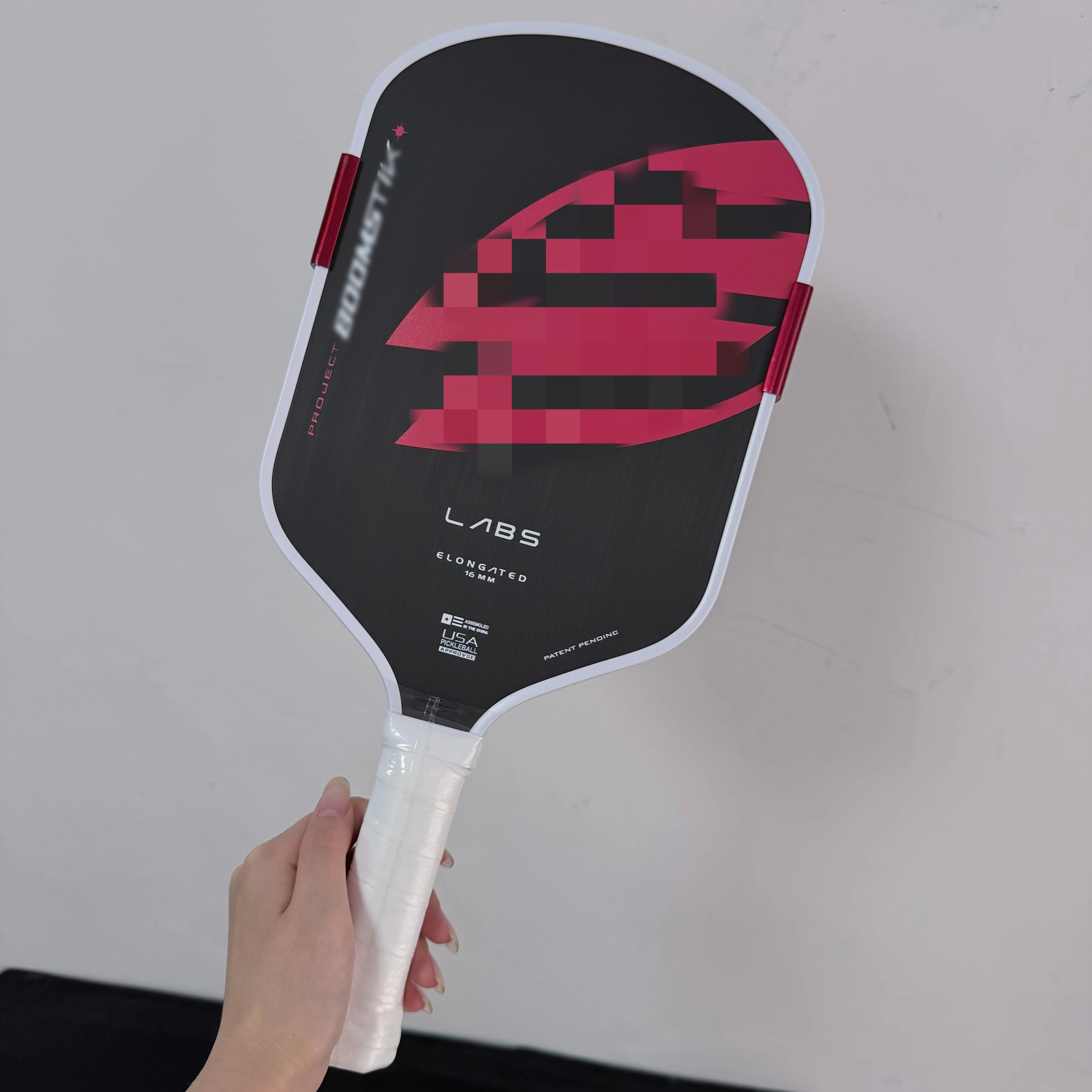 

Ракетка для пиклбола LABS Project Boomstk, удлиненная, с сердцевиной Boom 16 мм, из чистого пеноматериала