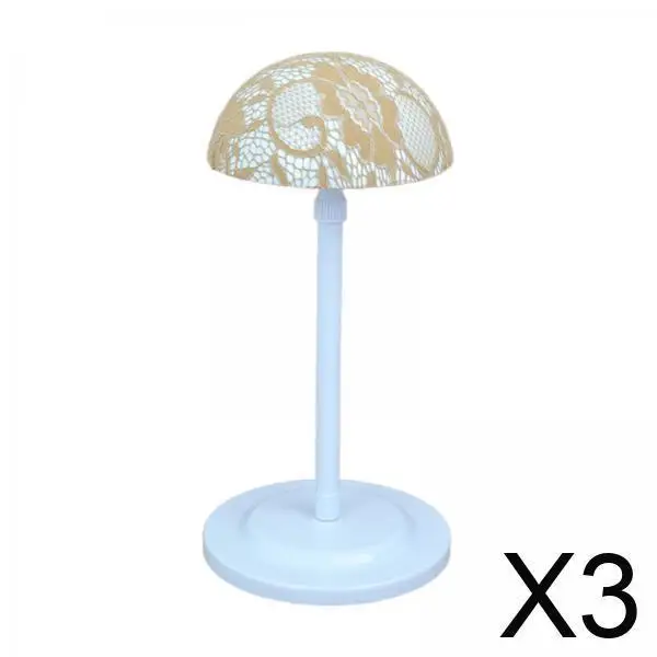 

3x Display Holder for Hairpieces And - Suitable for Home And Salon