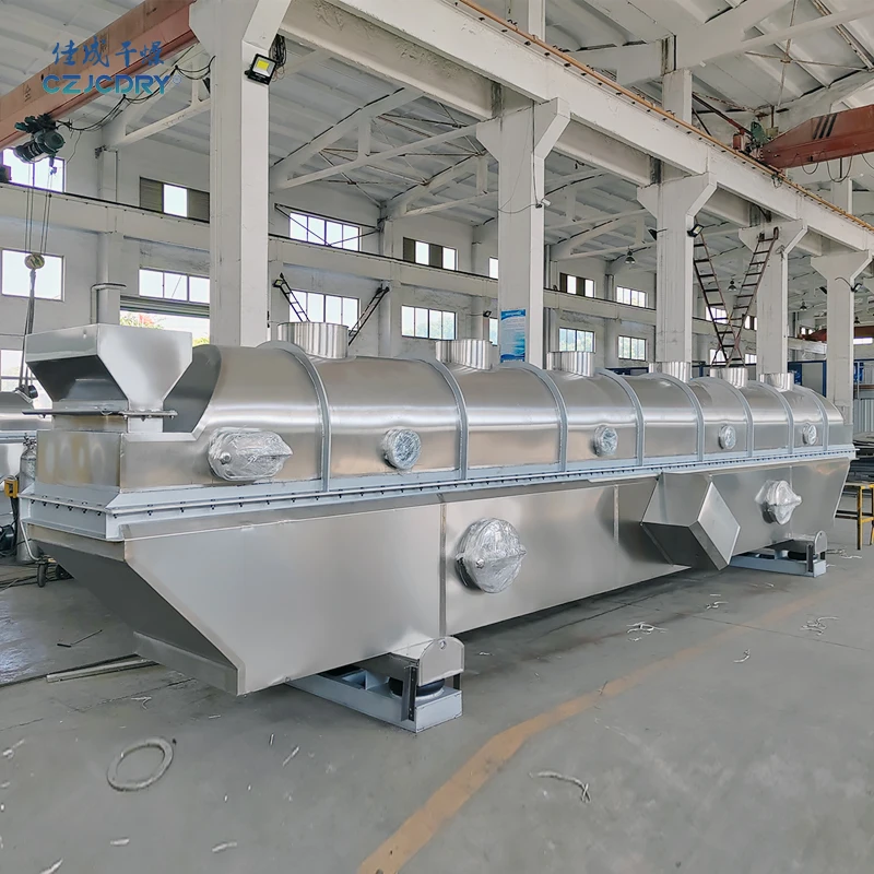 Sèche-lit à fluide vibrant ZLG pour particules