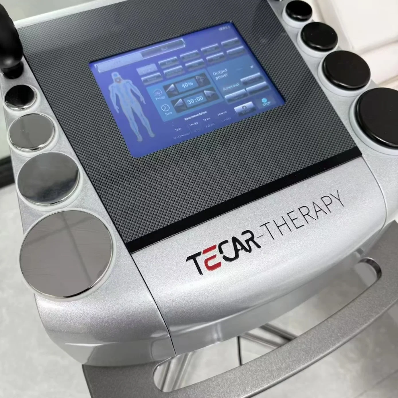 Small Tecar Device 448khz CET Tecar Physical Therapy Knee Joint Pain Relief Tecar RET Rehabilitation Device view 6