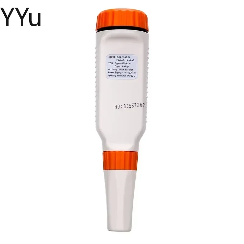 Digital Water Quality Meter Conductivity Analyzer Professional Total Dissolved Solid TDS/COND 2.00-19.99mS Temperature Tester