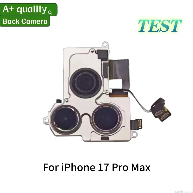 Fully Tested Rear Camera With Flex Cable for iPhone 11 12 13 14 15 16 17 Pro Max 12/13 Mini Back Camera Replacement Part image 3