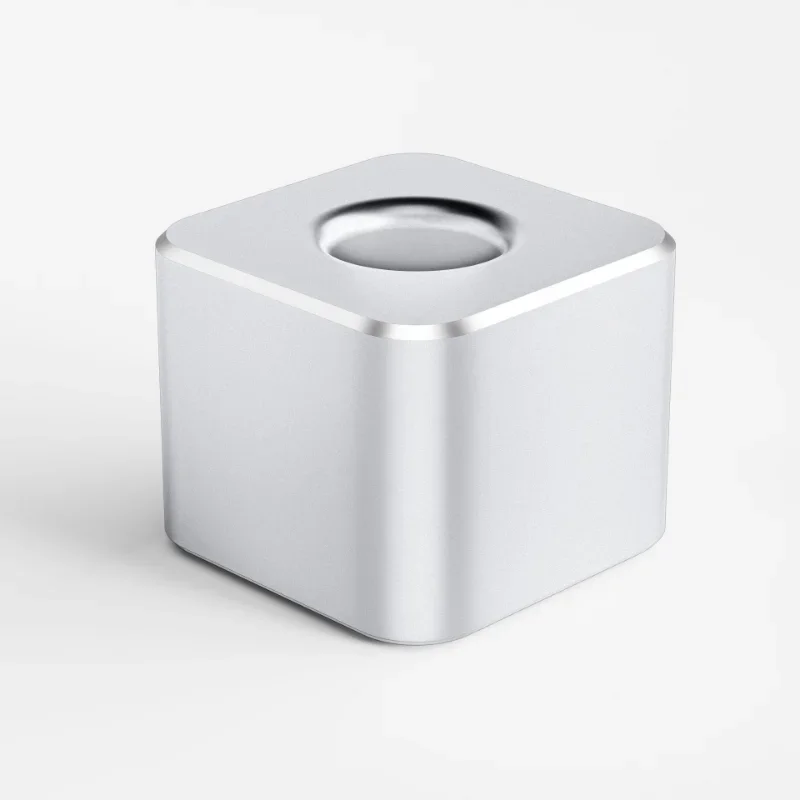 1 pc Single Pen Stand Creative Aluminium Alloy Mini Desktop Pencil Holder Base for Office School