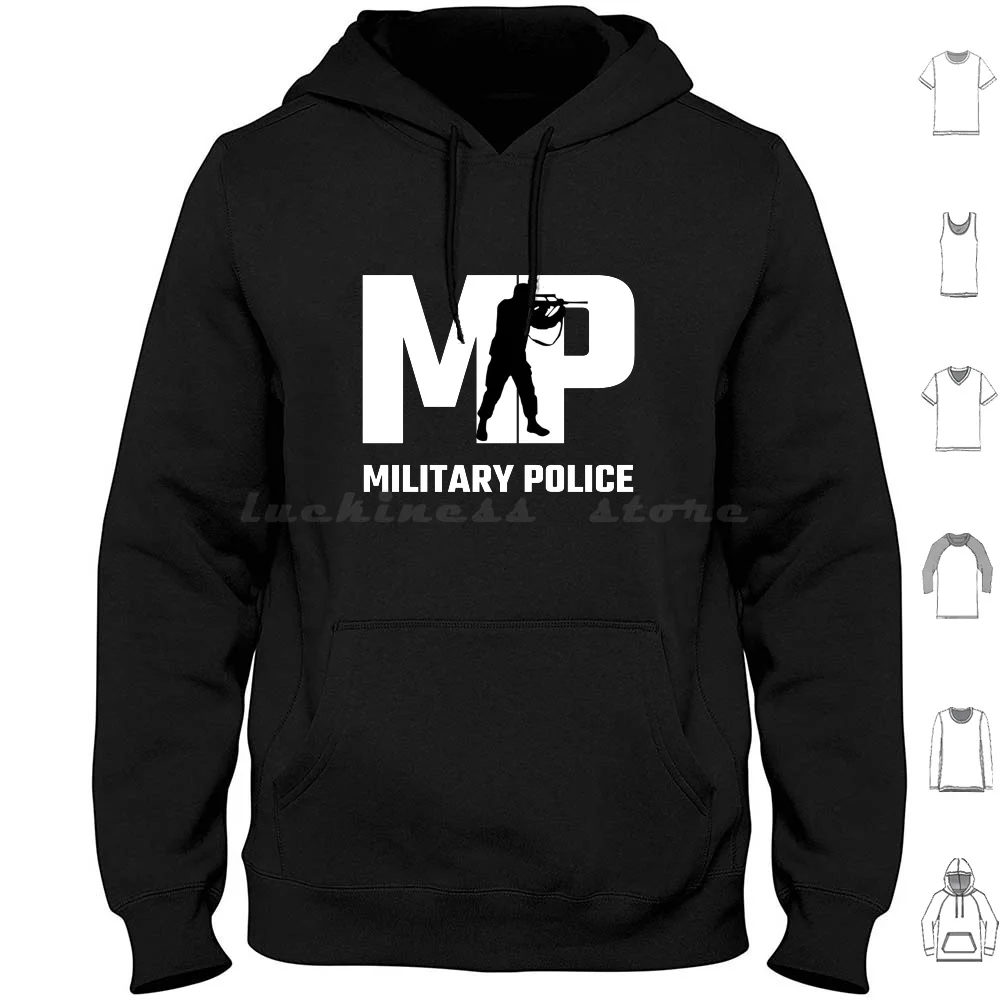 Mp Military Police Hoodie Cotton Long Sleeve Army Base Military Military Police Mp Mp Company Navy Police Soldier Vet Veteran