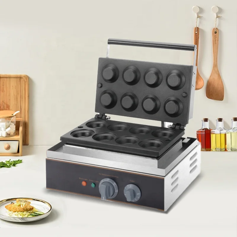 Mini Commercial Electric Honeycomb Ice Cream Cone Maker Kitchen Thin Waffle Cone Maker