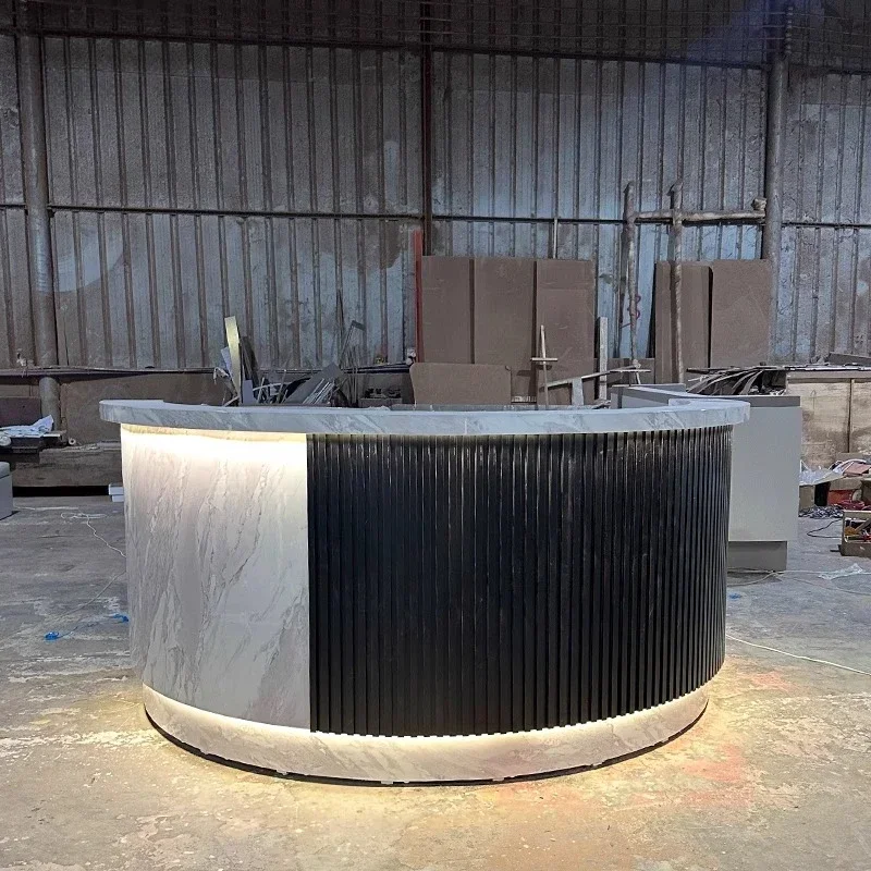 NXX Creative Fashion Reception Desks Coffee Promotion Business Reception Desks High Quality Customer Schreibtisch Office Furnitu
