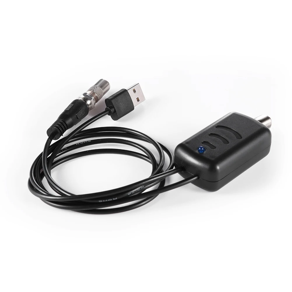 Amplificador de antena HDTV, amplificador de señal, bajo ruido, 25dB, adaptador de antena de alta ganancia, receptor de señal, amplificador, accesorios de antena de TV