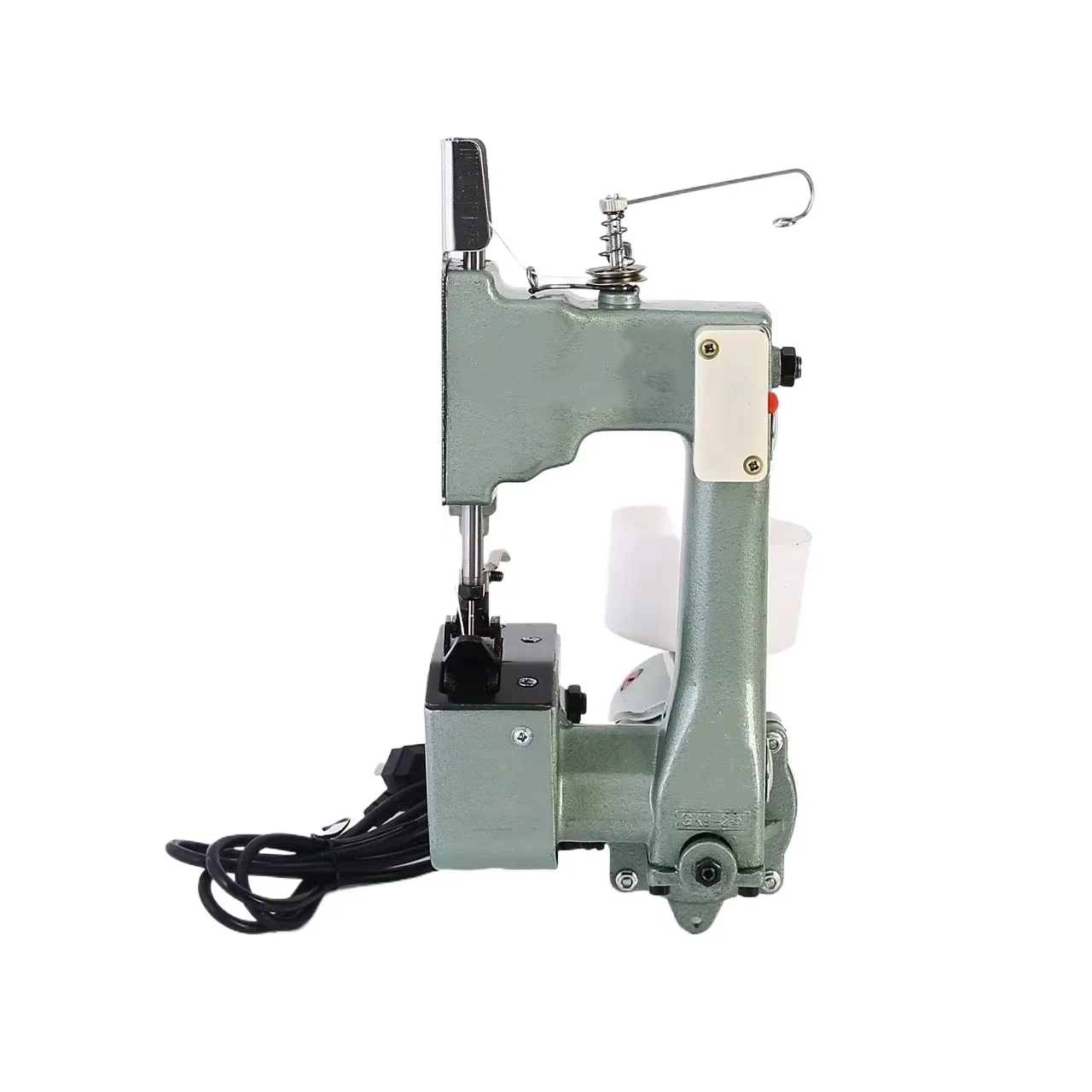 Electric sewing machine, portable household sealing machine, weaving