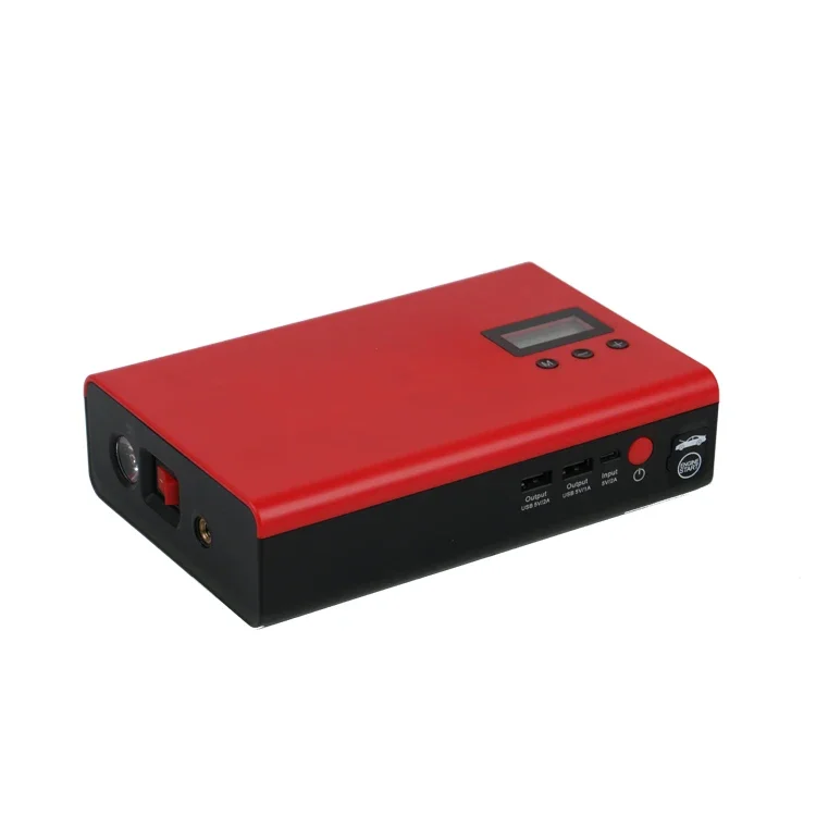 Car High Power Jump Starter 12V 8000/12000mAh 600A Peak Current Car For 3.4L 5.0L Emergency Car Battery Jump Starter