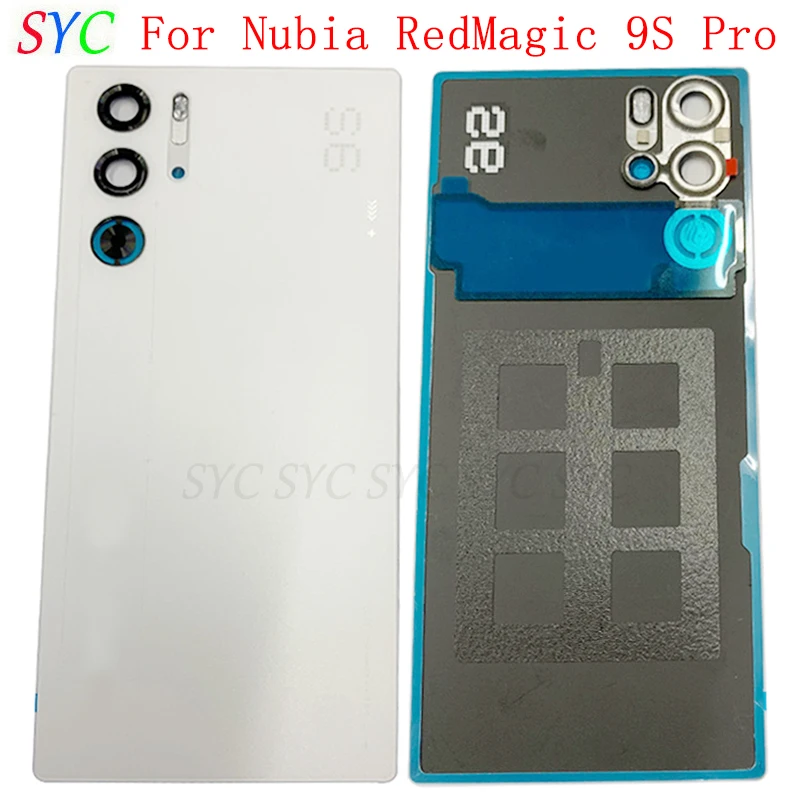 

Rear Door Back Cover Housing Case For ZTE Nubia RedMagic 9S Pro Battery Cover with Camera Lens Repair Parts