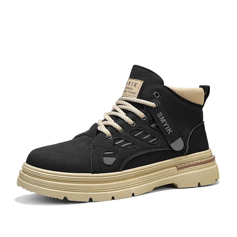 

Men's motorcycle shoes breathable and versatile sports and leisure workwear shoes