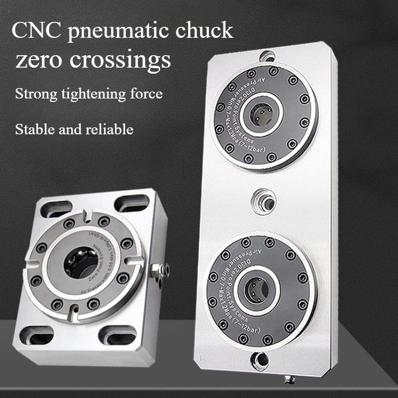 

Zero Point Clamping System | Multi-station Chuck & Self-Centering Vise | 3/4/5 Axis CNC Fixture for Steel/Aluminum/Copper