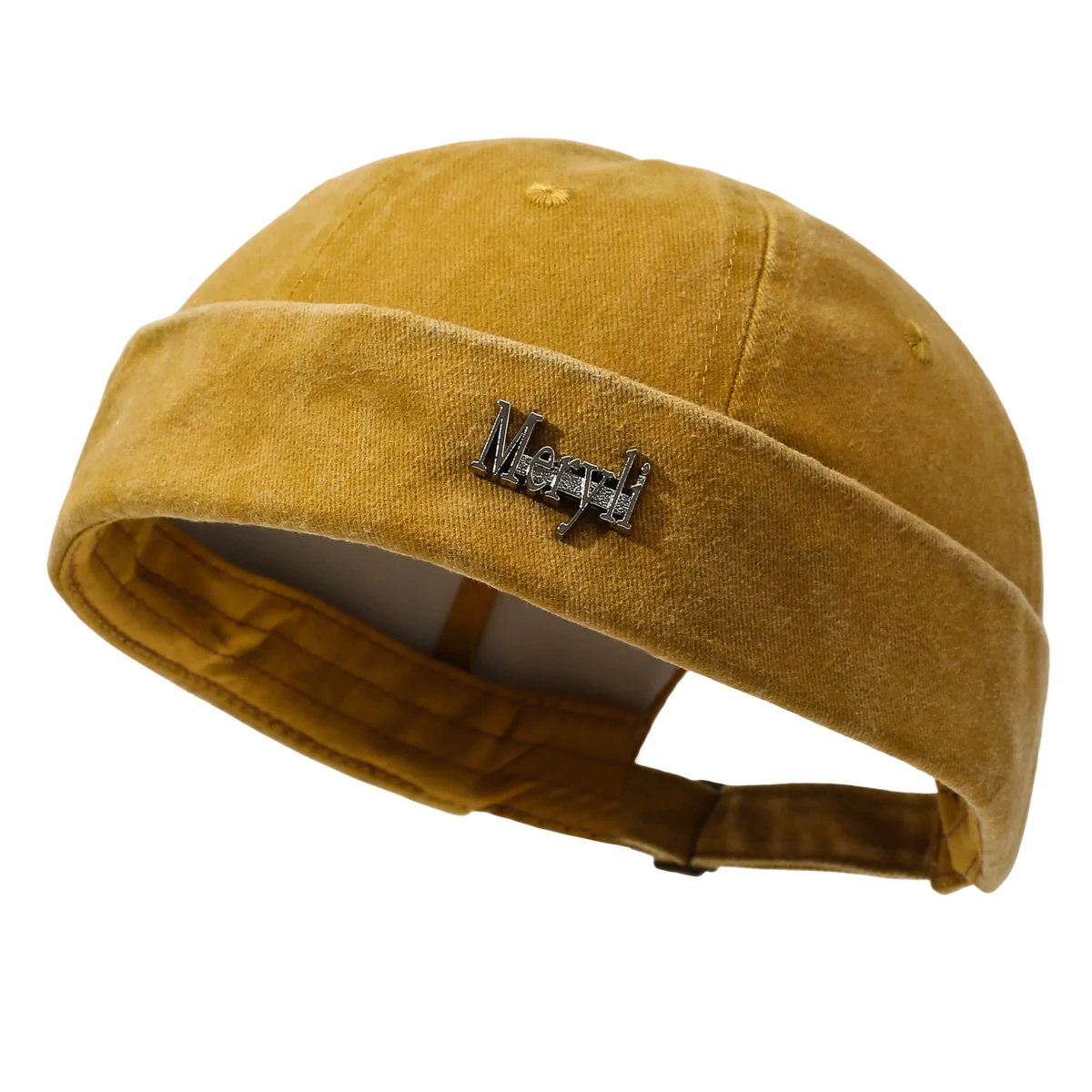 New Spring and Autumn Washed Cotton Guapi Hat Couple Street Hip Hop Soft Top Tang Hat Four Seasons Versatile Landlord Hat Male