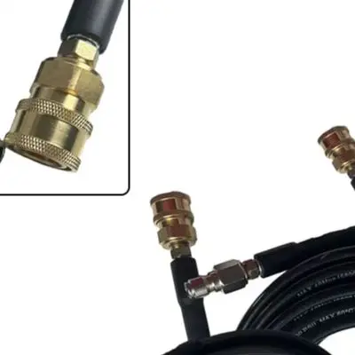 10 15 20meters Swivel Quick Connector All-Weather Use Leak-Free Connection Non-Deformable Material Resistant To Kinking