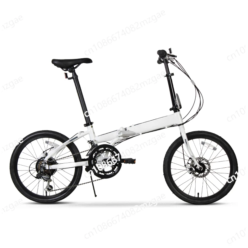 20 inch 12 speed disc brake aluminum alloy folding bicycle