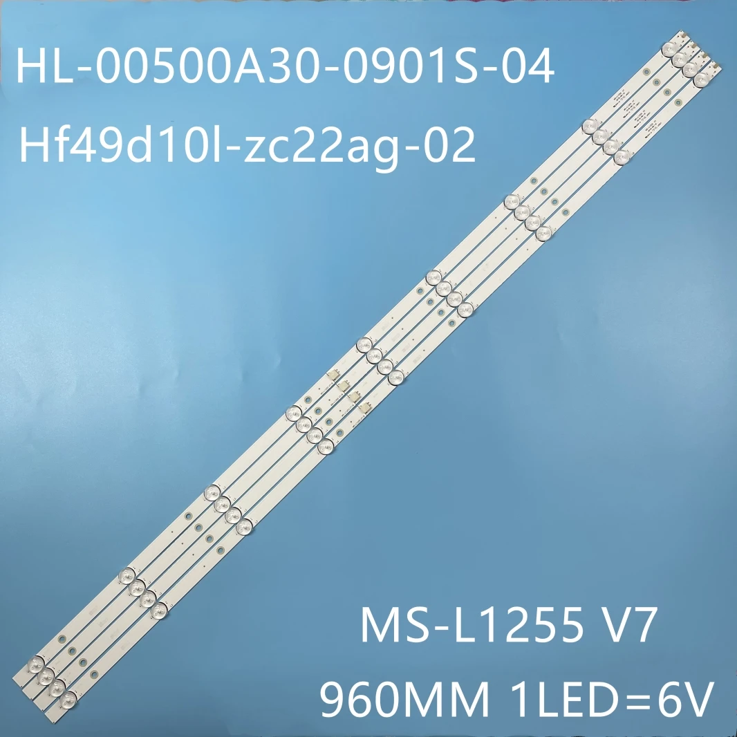 5/10kit listwa oświetleniowa LED 9 lampa dla Centek CT-8250 UHD System K50DLX9US MS-L1255 V7 CX500DLEDM PU50S7XL HL-00500A30-0901S-04