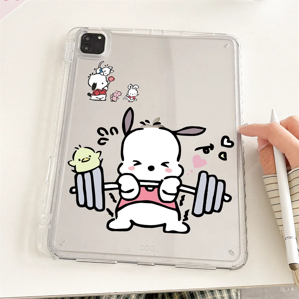 

Задняя крышка для iPad Air 6 7 11 дюймов, чехол-держатель для ручек 2025 2024 Pro 11 дюймов A16 11th 10.2 9th 8th 7th 6. 5th Air5/4/3 Mini6/7