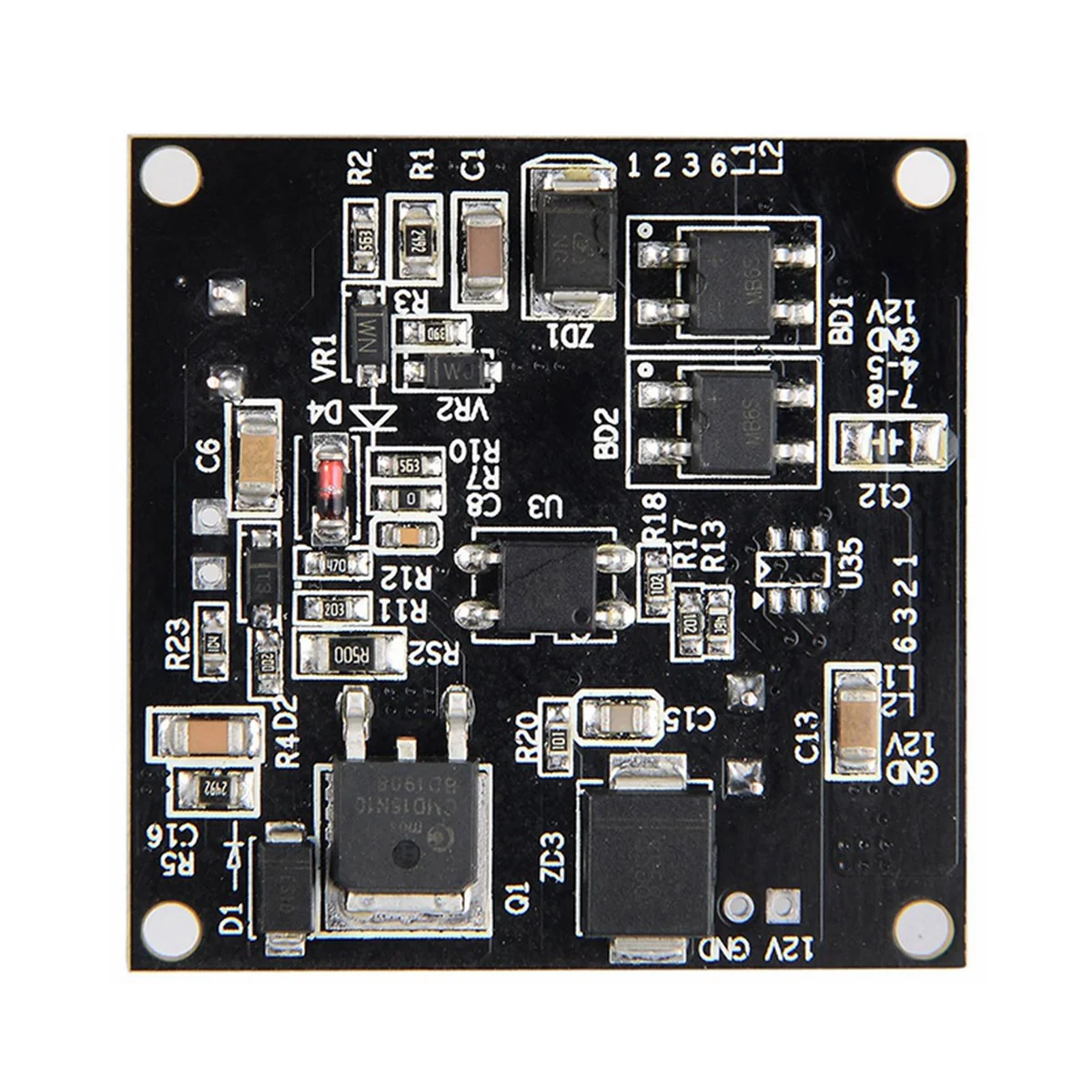 PM3812T V7S POE Tech, niveau industriel, degré de température, 12Vl'autorisation isolé, stérilisation IEEESterilial 3Af, 4 pièces