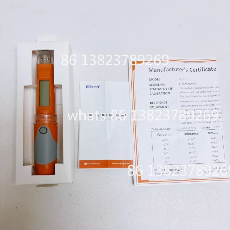 

Многоразовый USB-регистратор температуры и влажности RC-51H PDF для холодильных установок, холодовой цепи, транспортировки и лабораторий