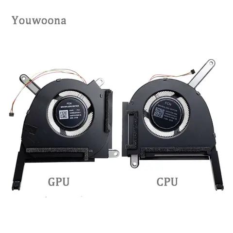NEW Original LAPTOP CPU GPU Cooling Fan For ASUS TUF 3 FX507 FX507Z FA507R FX707ZR FA707 TUF F15 5V 12V RTX3050 RTX3060 RTX3070