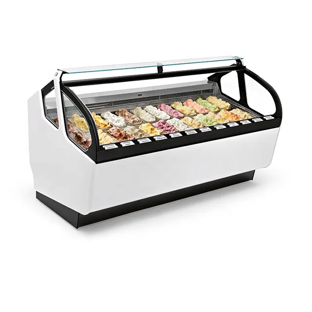 Ice cream ice cream display refrigerator freezer display cabinet