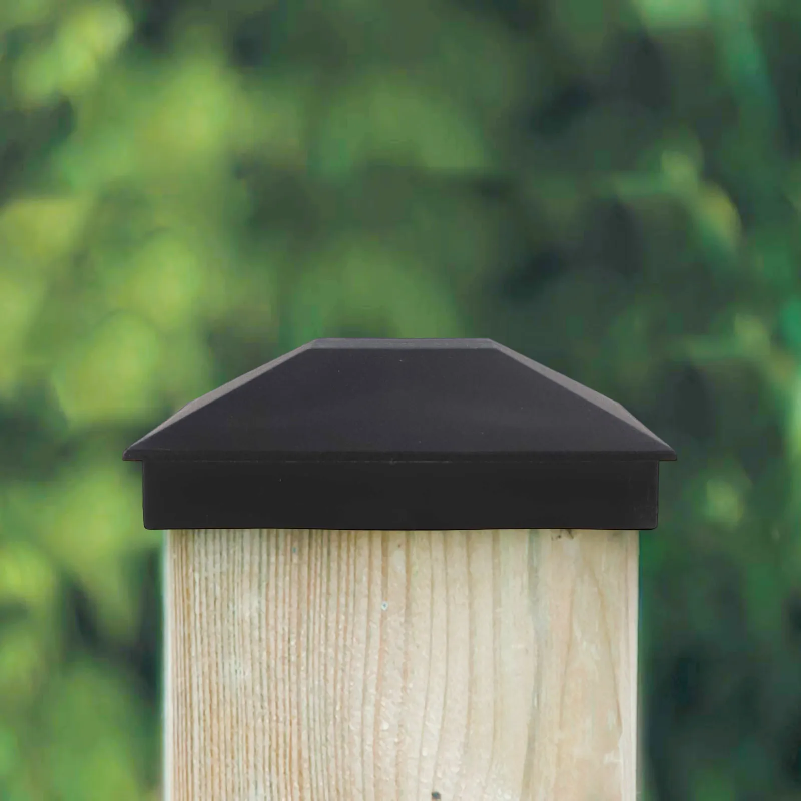 

Set of 6 Waterproof Fence Post Covers with Screws Suitable for 3 5 x 3 5 Wood Posts Enhance Outdoor Durability