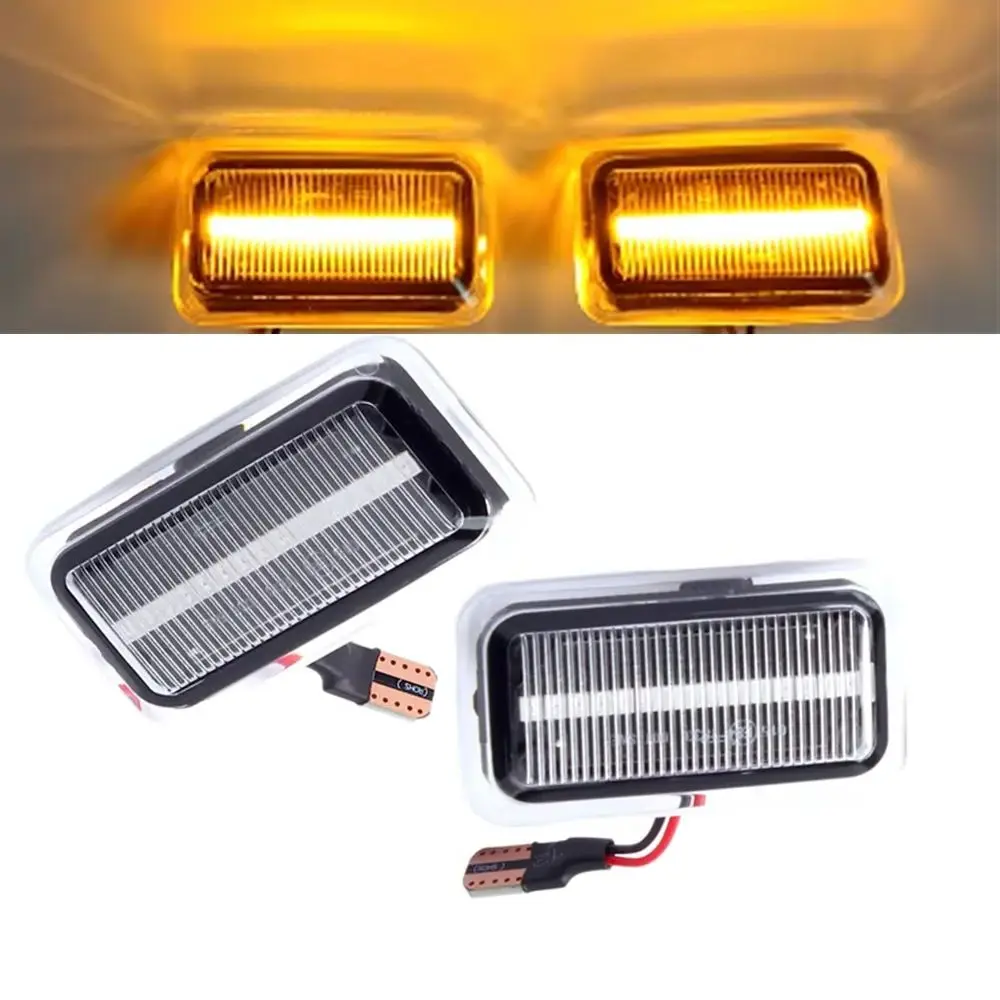 لأودي A6 S6 100 C3 C4 200 80 90 B2/B3/B4 كابريوليه كوبيه V8 بورش 911 944 VW جولف جيتا سيارة LED ديناميكية الجانب ماركر ضوء