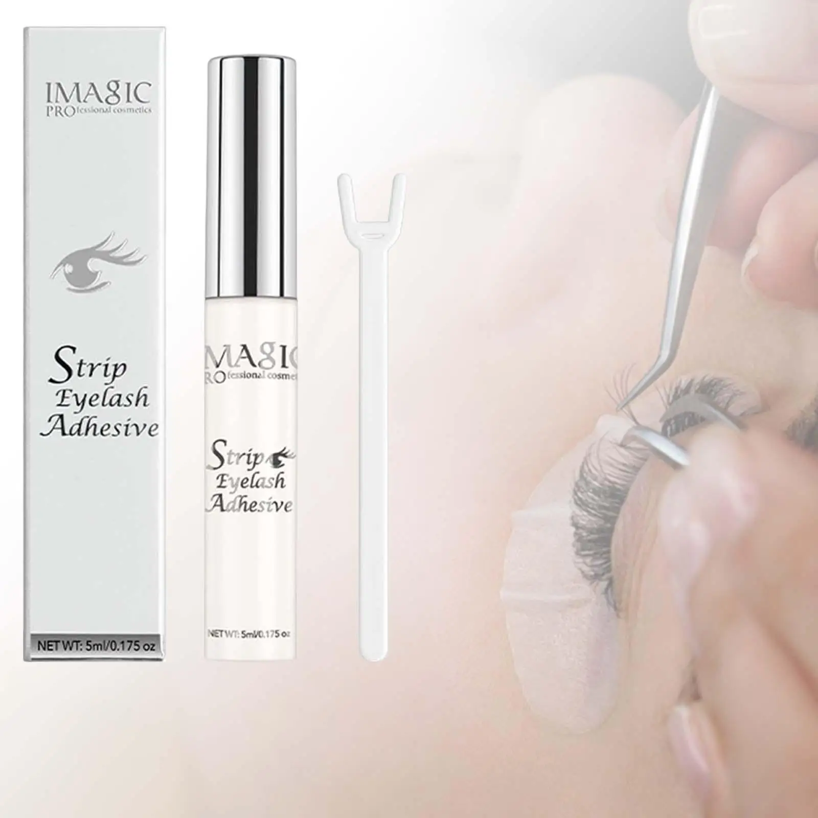الغراء رفع الرموش 5 مللي سريع الجفاف رمش لاصق دائم مزدوجة الجفن عصا ماكياج أداة لمستحضرات التجميل الزخرفية #5