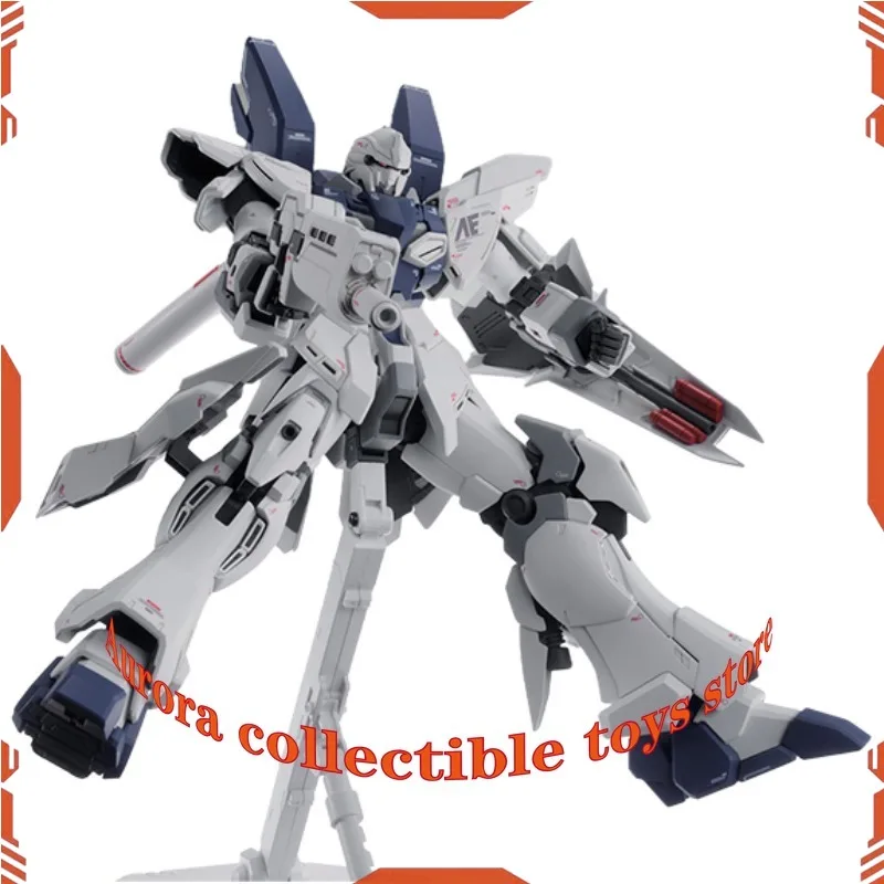 

In stock Bandai Genuine MG 1:100 New Anzhou Rough Stone Ver. Ka Gundam Anime Action Figure Assembly Model Toys Gifts