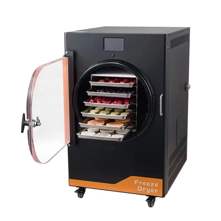 France High Quality Control China Manufacturer Machine Liofilizad 10kg Vacuum vacuum sublimation dryer Price for Food