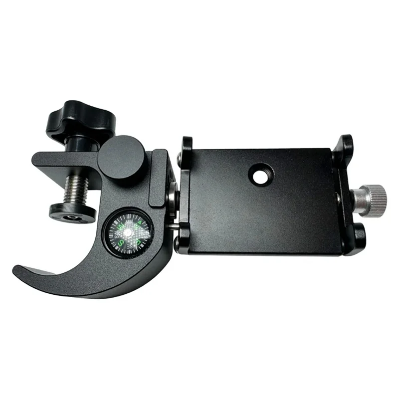 

AF91-Bracket Cradle With Compass Phone Holder Pole Clamp For GPS For Data Collector Total Station