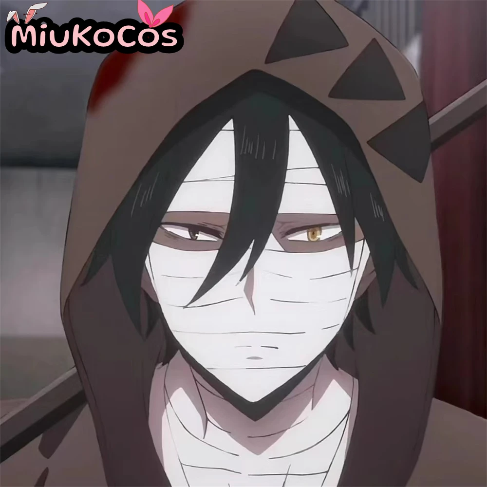 متوفر في المخزون إسحاق فوستر شعر مستعار تأثيري MiukoCosplay لعبة ملائكة الموت تأثيري