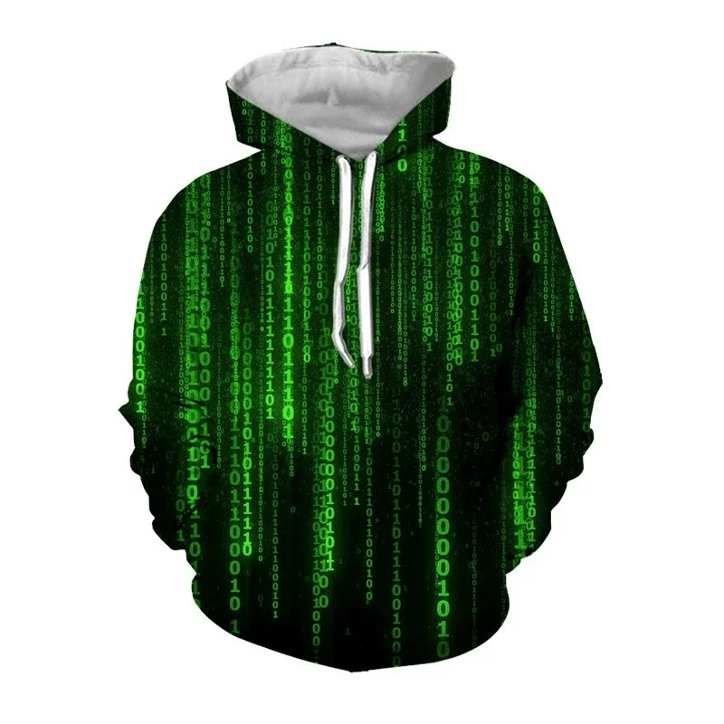 CODE Fashion 3D Print Hoodie Men Women Harajuku Long Sleeve Sweatshirts Hip Hop Tracksuits Cool Streetwear Pullovers S-7XL