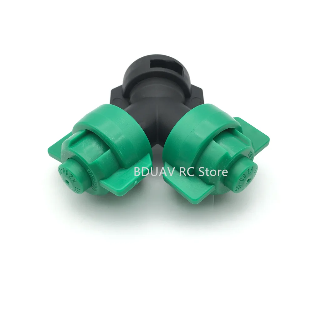 1PCS Agriculture Drone Sprayer Nozzle Assembly Y-shape Bi-nozzle High pressure Double Head Cap Filter for RC UAV