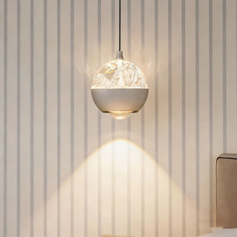 

Nordic Minimalist Pendant Lights Living Room Background Wall Entrance Hall Bedroom Bedside LED Modern Minimalist Hanging Lamp