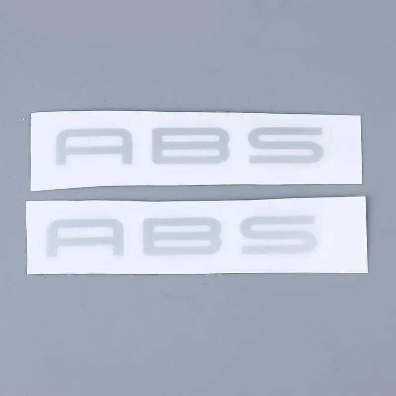 Adesivos abs dianteiros para carenagem de motocicleta, decalques universais para 300 400 z650 zzr1100 z1000 h2 z750 z800 w800 versys