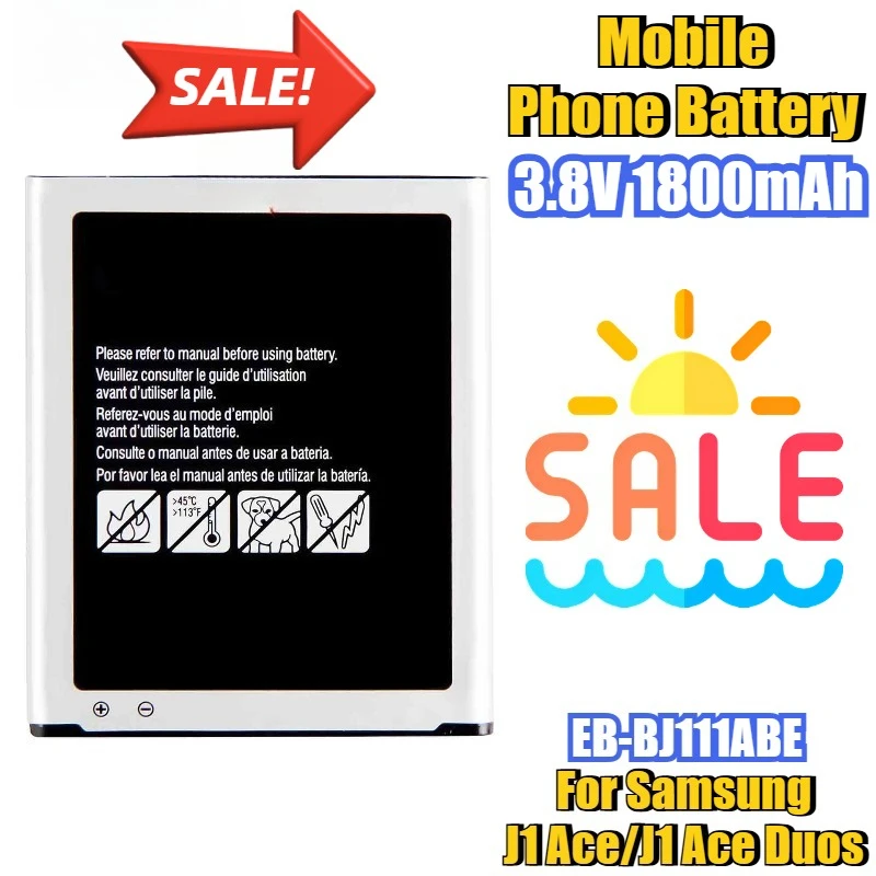 3.8V 1800Mah EB-BJ1…