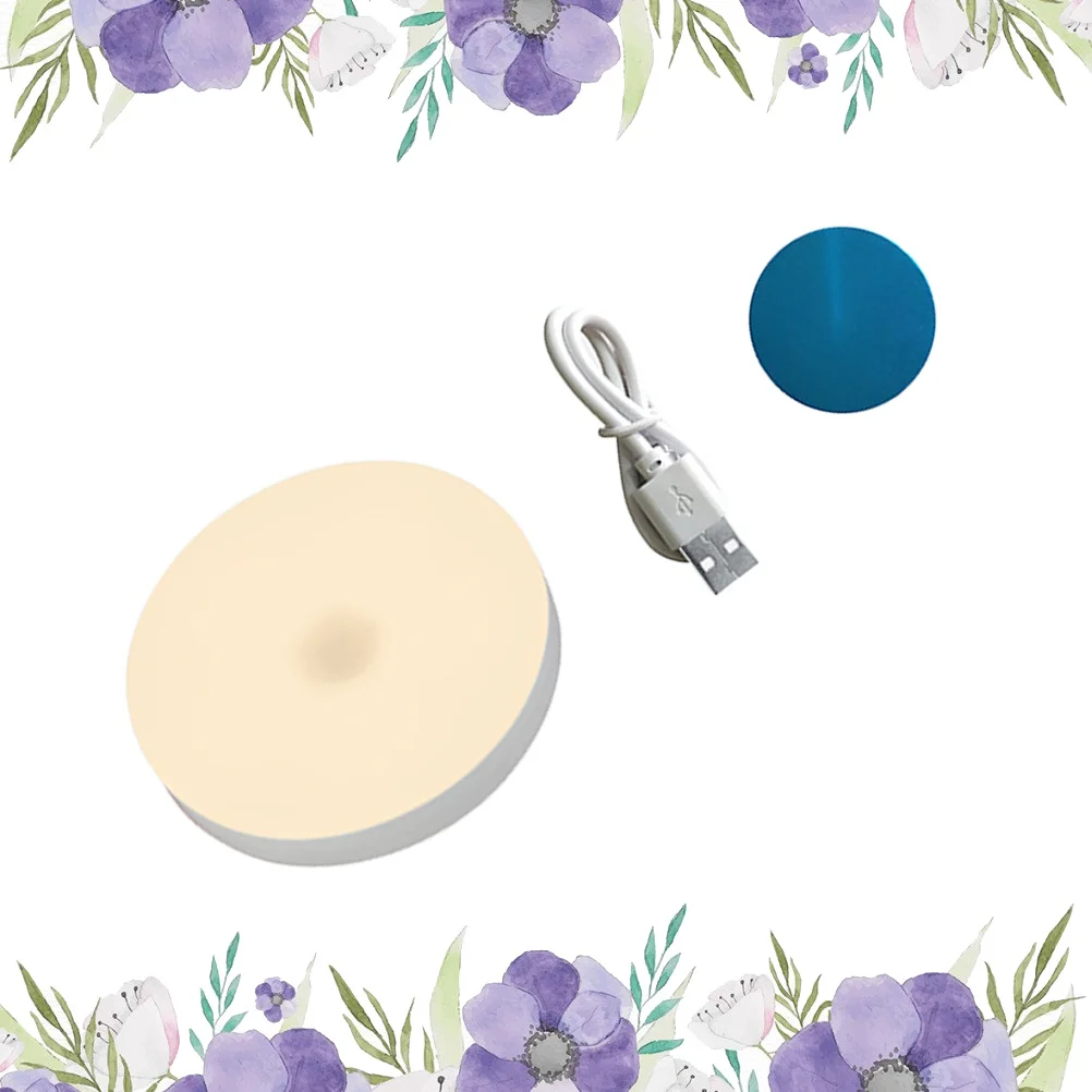 USB قابلة للشحن اللمس الاستشعار ضوء الليل عكس الضوء LED مصباح لغرفة النوم المدخل المرحاض خزانة الإضاءة الداخلية الزخرفية #2