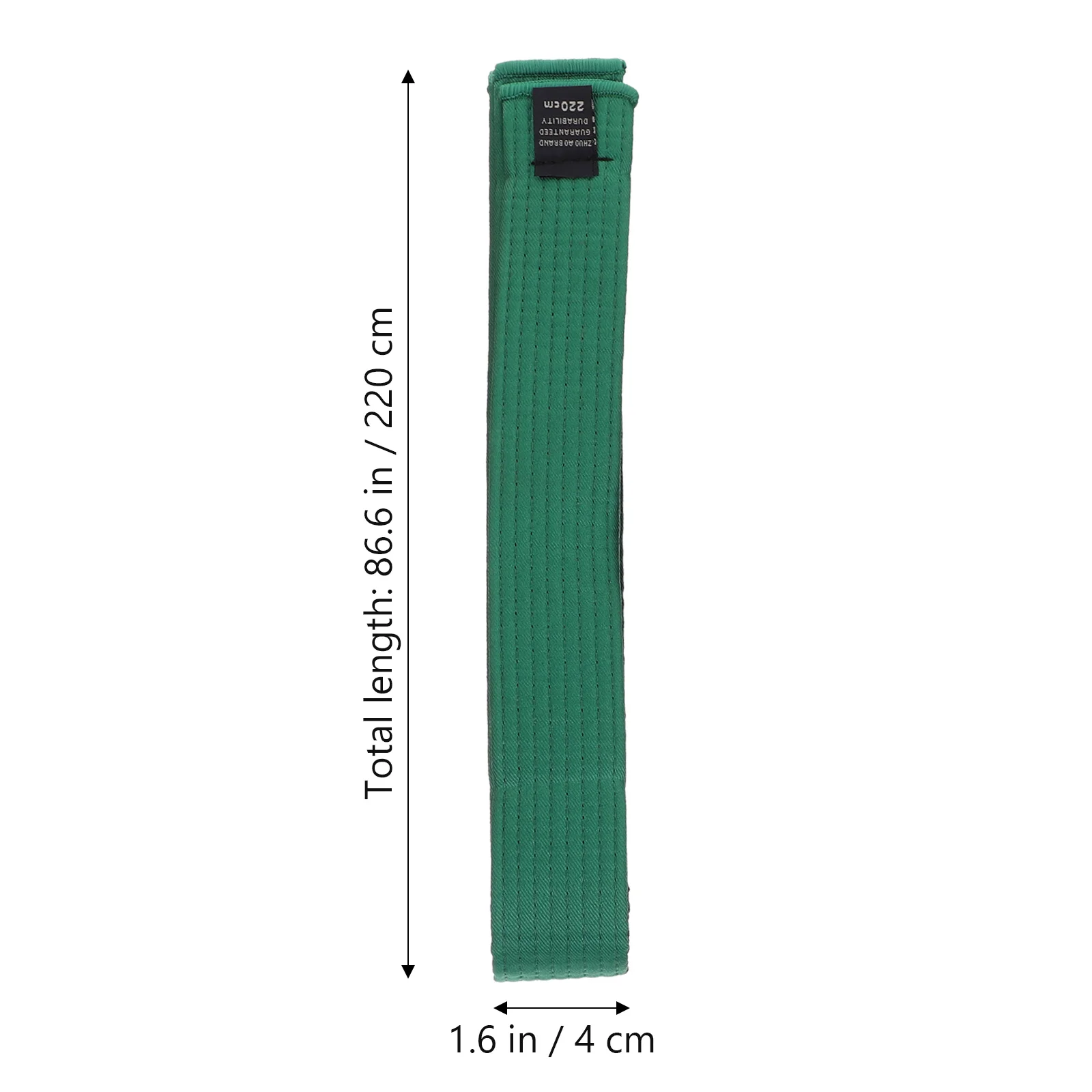 6 قطعة أحزمة تدريب الكاراتيه القطن متعدد الألوان التايكوندو فنون الدفاع عن النفس الخصر يلتف دائم مريح للأطفال البالغين #1