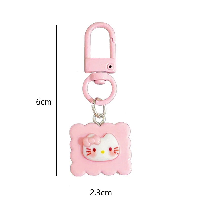 Cartone animato carino gattino portachiavi moda animale portachiavi borsa creativa ciondolo per le donne ragazze auto portachiavi borsa accessori regalo