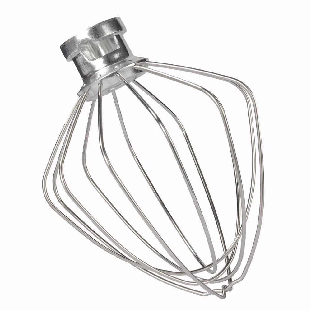 K45WW Steel Wire Whip for KitchenAid Artisan Series Tilt-Head Mixer 4.5 & 5 Quart Bowl 6 Wire whisk Fits