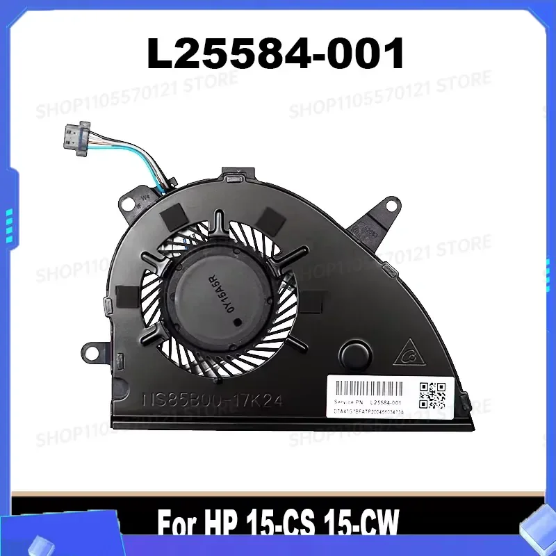 L25584-001 Original for HP 15-CS 15-CW Laptop Cooling Fan Cooler Fan 100 Percent Tested