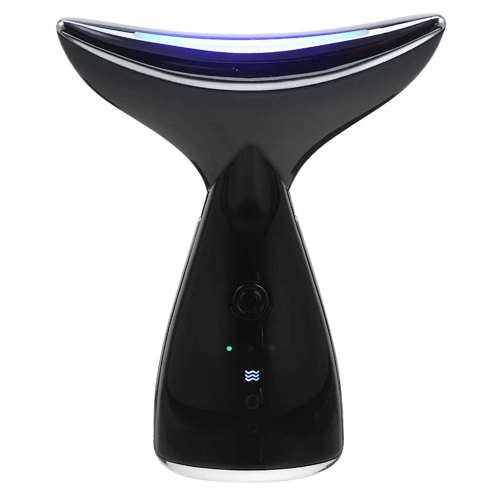 1 Juego de masajeador de cuello para mujer, dispositivo de belleza para el cuello, compacto, portátil, carga rápida, herramienta de eliminación de arrugas de larga duración, estiramiento facial