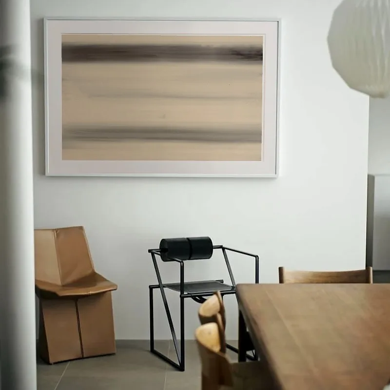 Art micro-spray decorative painting living room bedroom dining room hanging painting light color