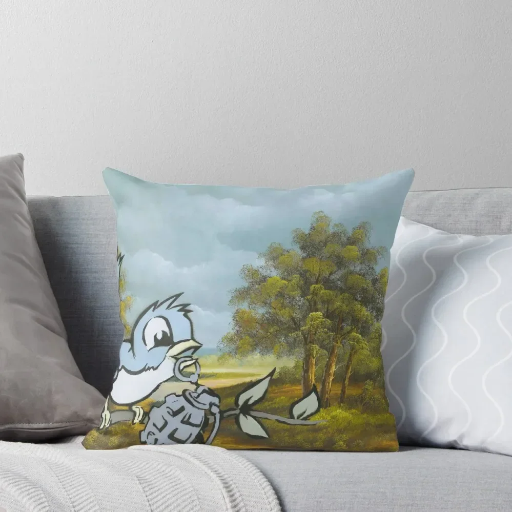 Bird and Grenade Throw Pillow home decor items Sofa Cushions Covers Decorative Cushions For Luxury Sofa pillow