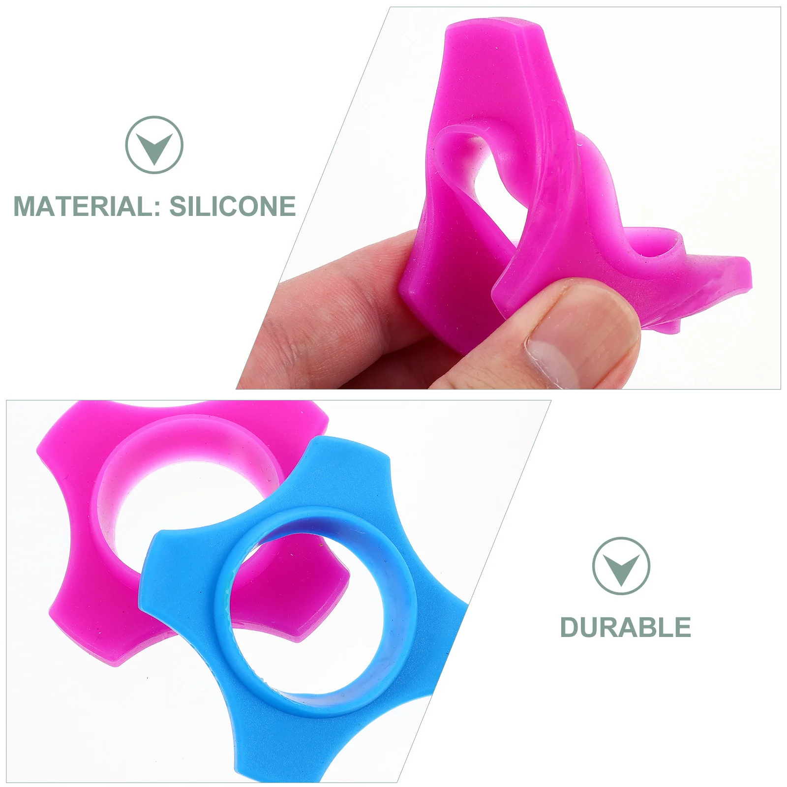 10 قطعة حلقات حماية للميكروفون مضادة للسيليكون لميكروفون لاسلكي وحامل مضاد للانزلاق Ktv لاستخدام أداء مرحلة الحفلات #2