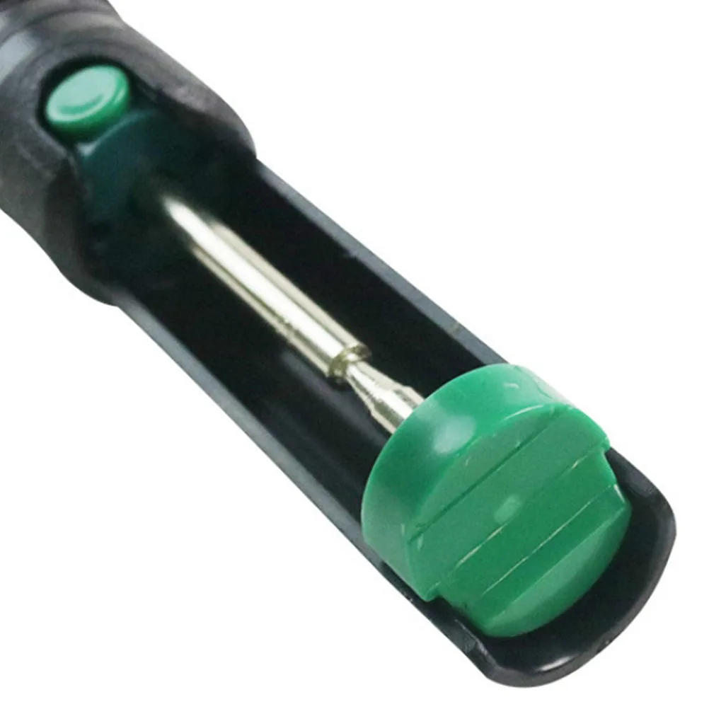 

Двухпетлевой мощный паяльный пинцет-отсос, черный, из АБС-пластика, с нескользящей ручкой, вакуумный насос для точного удаления припоя в труднодоступных местах