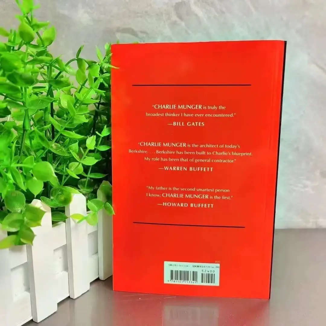 Libro de bolsillo del Tao de Charlie Munger en inglés