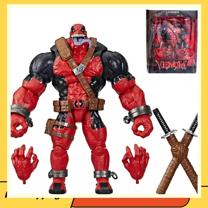 ML Legends Venompool Articulated Action Figure With Replaceable Hands And Swords Desktop Decoration Statue For Anime Comic Fans
